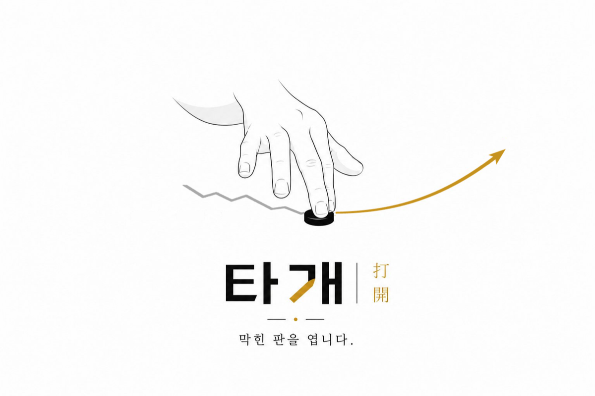 타개(打開) — 막힌 판을 엽니다